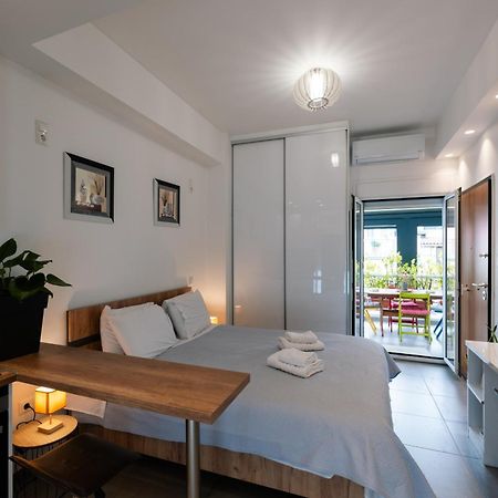 Modern Studio Apartment A Athen Exterior foto