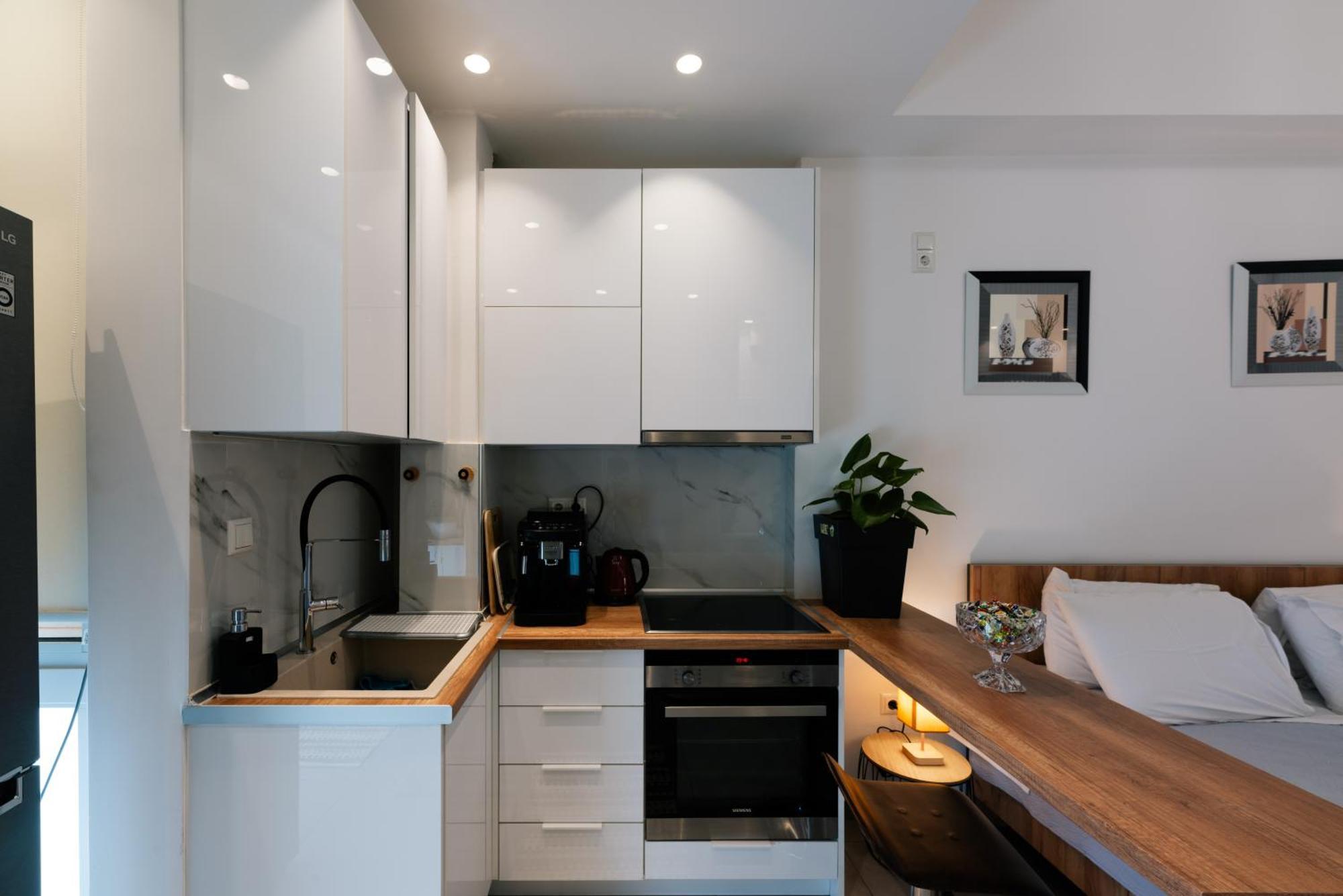 Modern Studio Apartment A Athen Exterior foto